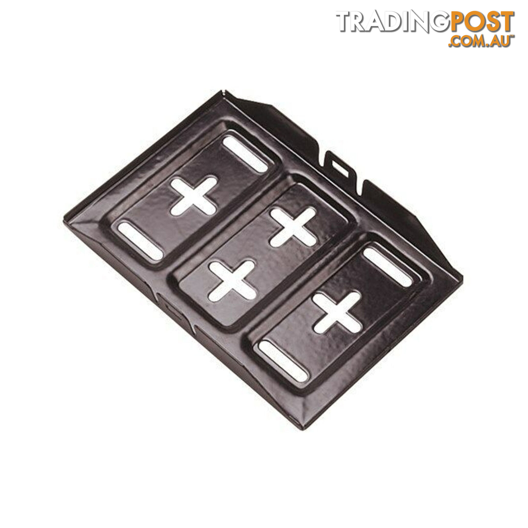 Matson Battery Tray Large Size 13 " (320mm) x 7 " (175mm) Heavy Steel Plastic Coat SKU - MA98111