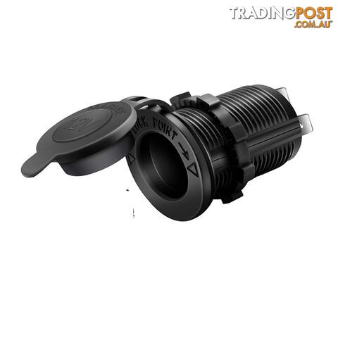 Female Cigeratte Socket Round Panel Mount SKU - BB-FemCigSocket