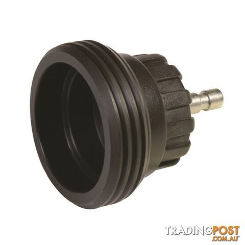 Radiator Cap Pressure Tester Adaptor  - Black M62 Screw SKU - 308359