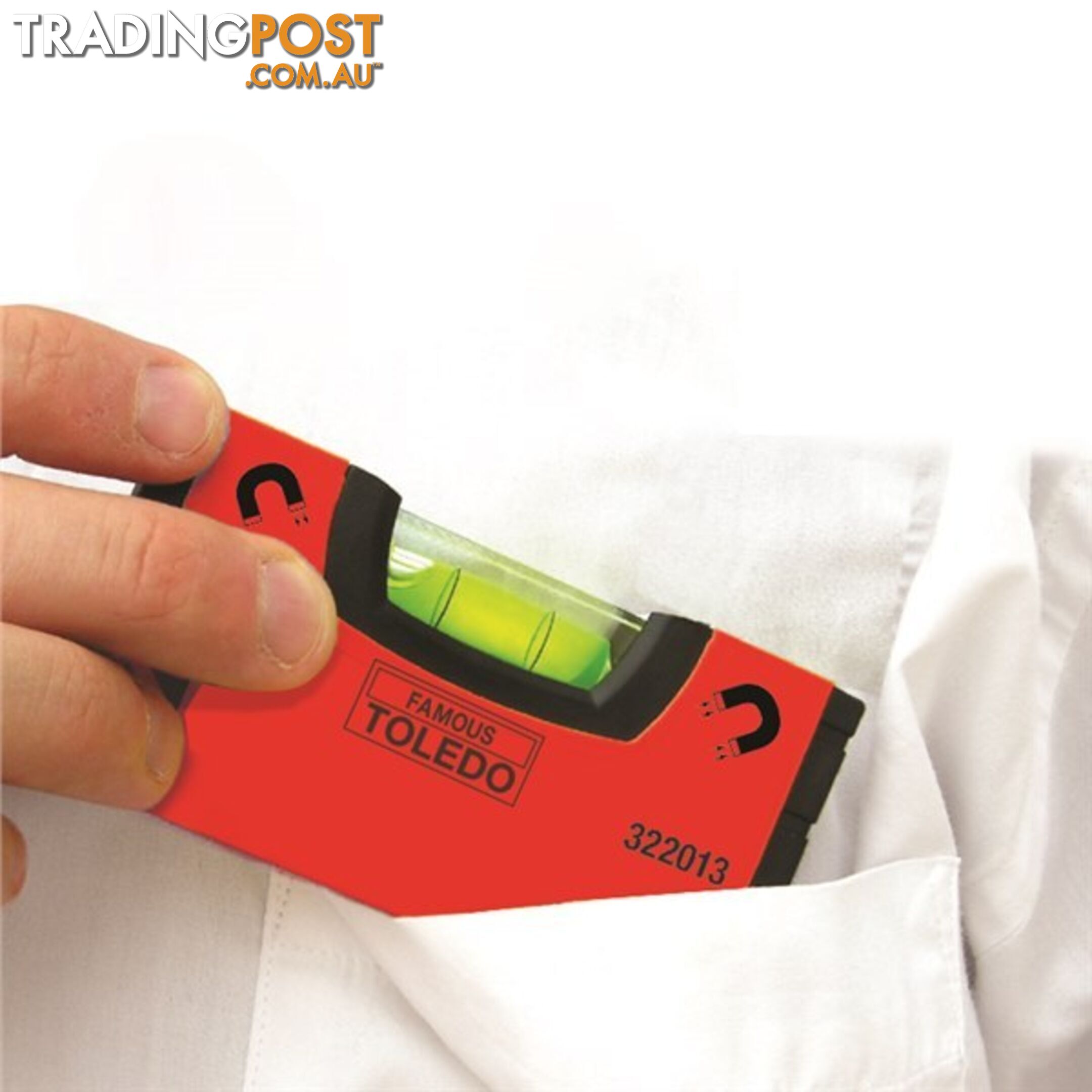 Toledo Mini Magnetic Level  - 100mm SKU - 322013