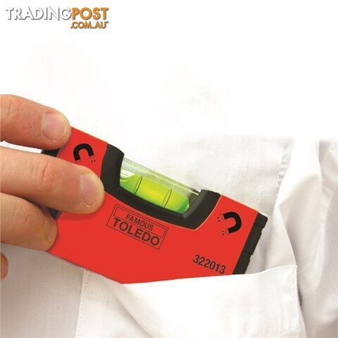 Toledo Mini Magnetic Level  - 100mm SKU - 322013