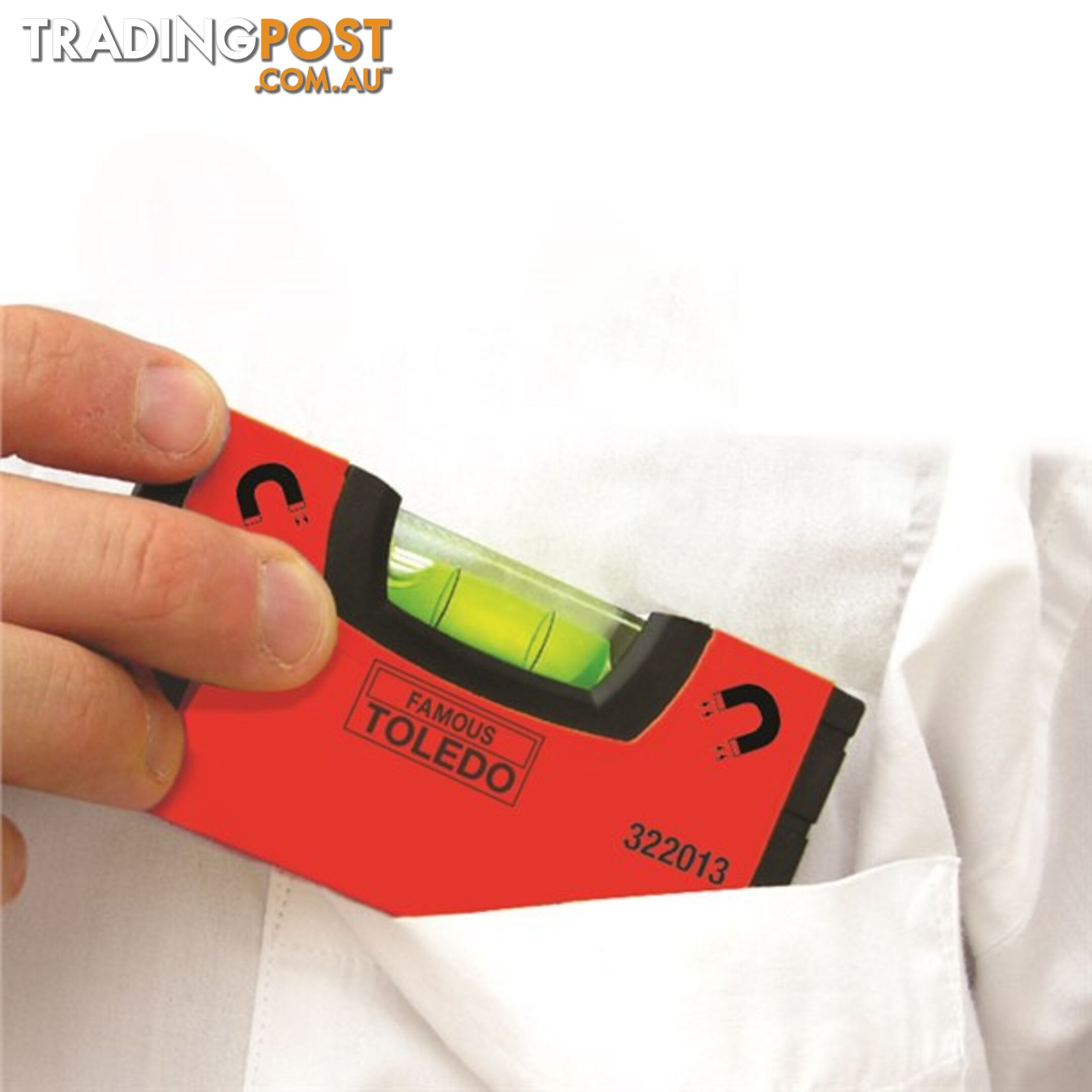 Toledo Mini Magnetic Level  - 100mm SKU - 322013