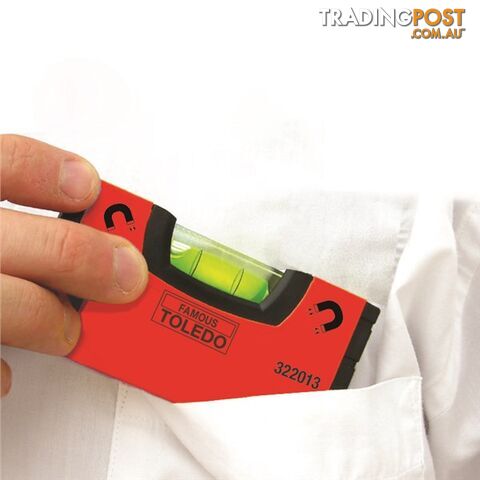 Toledo Mini Magnetic Level  - 100mm SKU - 322013