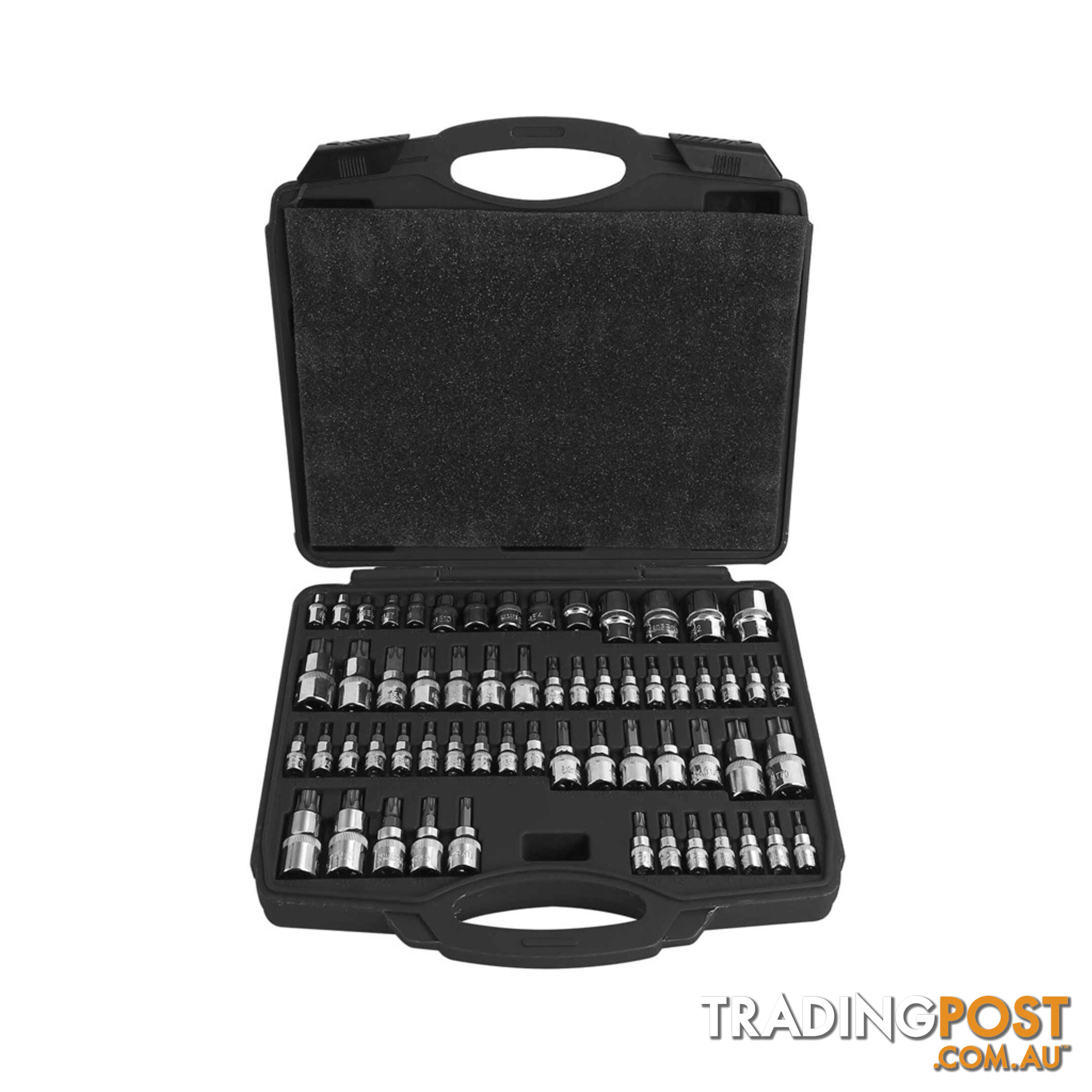 PK Tools Star Bits   Star Sockets Master Set 1/4, 3/8   1/2 "  - 60pc SKU - PT11708