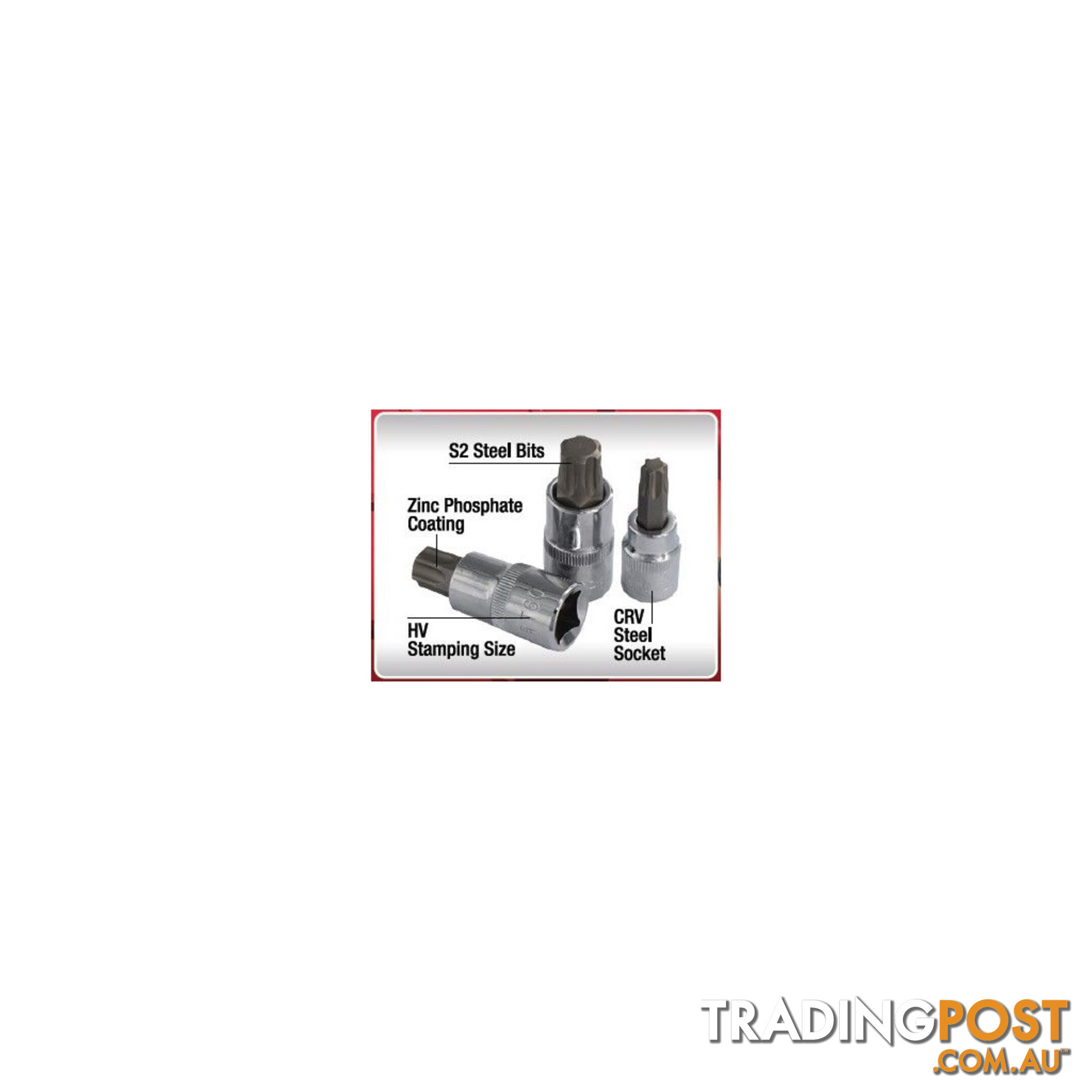 PK Tools Star Bits   Star Sockets Master Set 1/4, 3/8   1/2 "  - 60pc SKU - PT11708