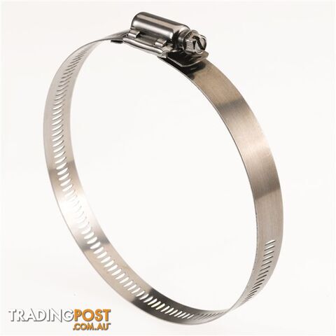 Tridon Tri-Strength Clamp Stainless Steel Perforated 181mm-254mm 10pk SKU - TS254P
