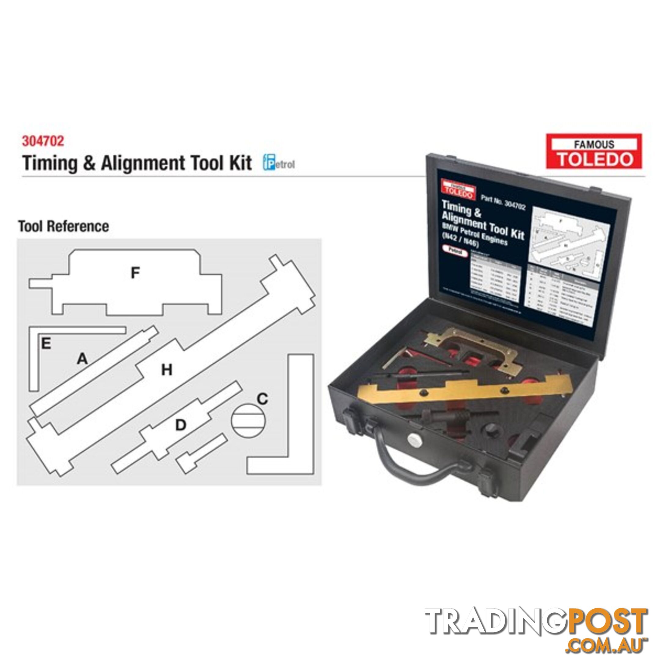 Toledo Timing Tool Kit  - BMW SKU - 304702