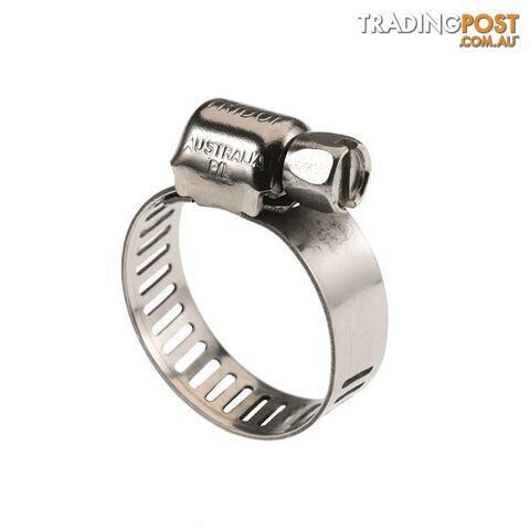 Tridon Full S. Steel Hose Clamp 52mm â 70mm Micro Perforated Band 10pk SKU -...