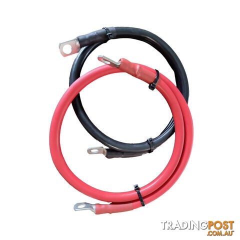 Solar Battery Interconnect Cables 35mmÂ²â120mmÂ² â Battery Bank Link Cables...