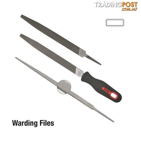Toledo Warding File Second  - Cut 150mm SKU - 06WF02CD