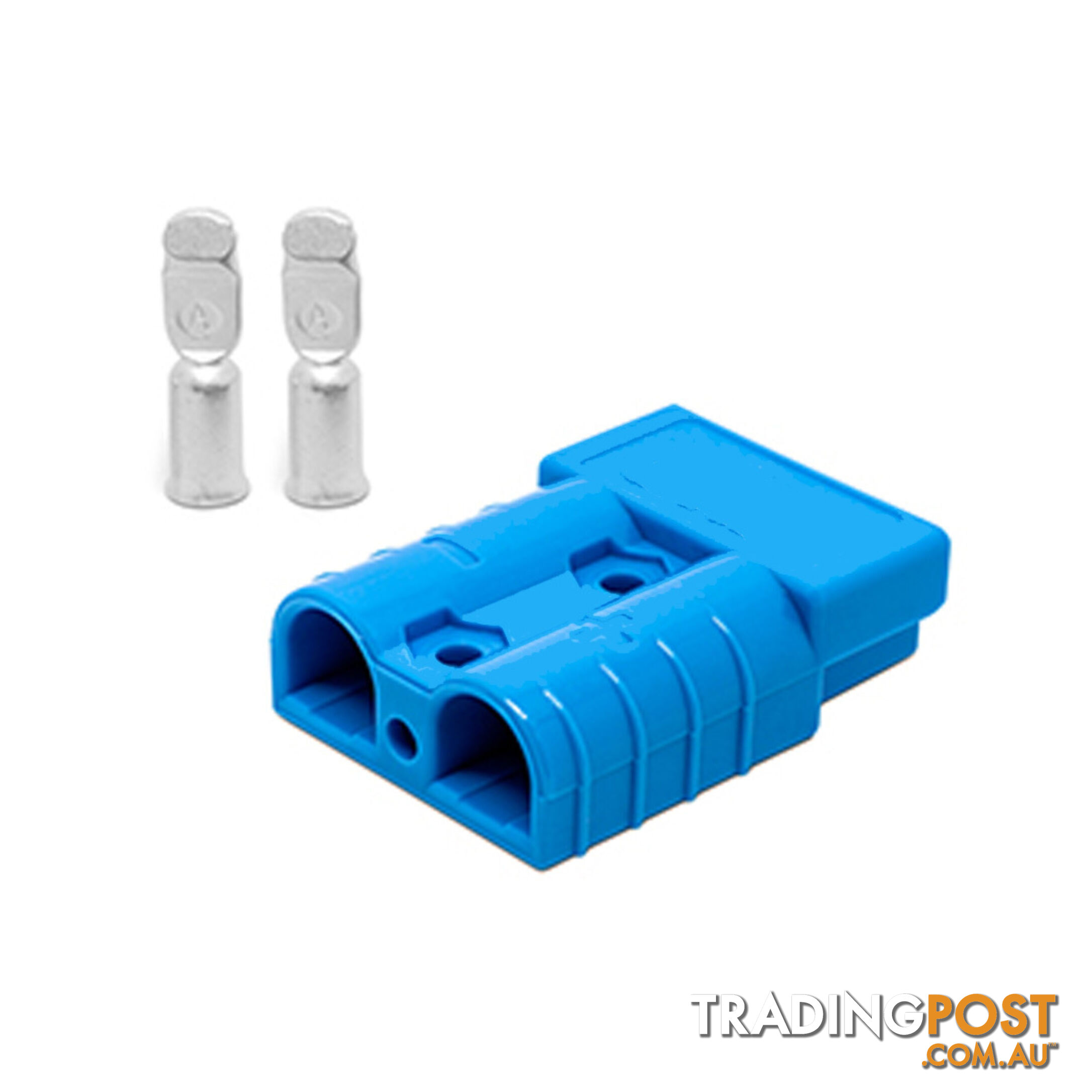 50 amp Anderson Plug Blue (Single) inc Terminals SKU - 10042