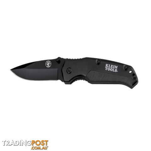 Klein Pocket Knife Black Drop Point Blade SKU - 44220