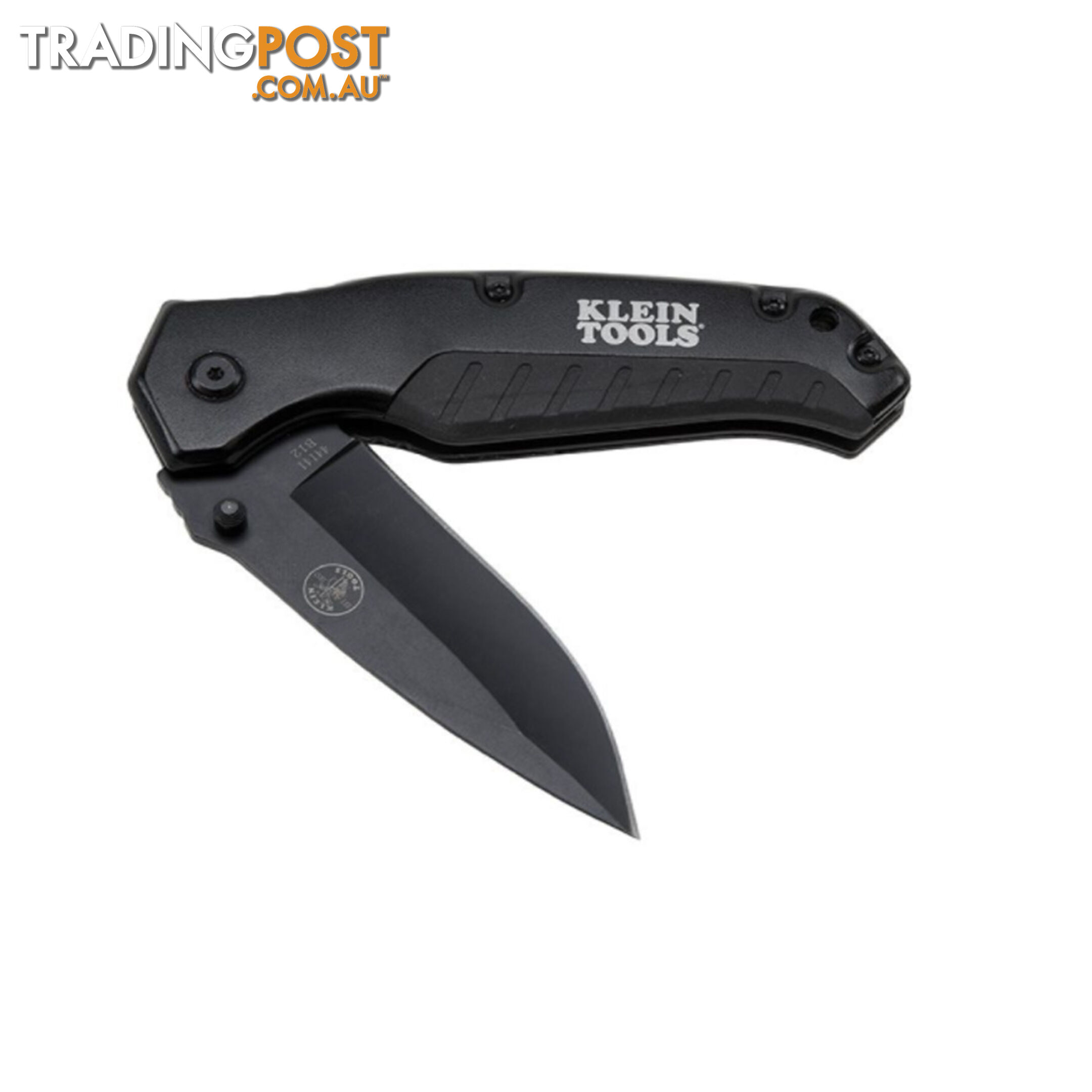 Klein Pocket Knife Black Drop Point Blade SKU - 44220