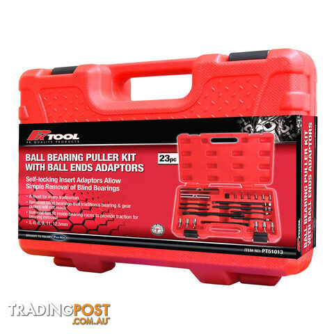 PK Tools Ball Bearing Puller Kit with Ball Ends Adaptors 23pc SKU - PT51013