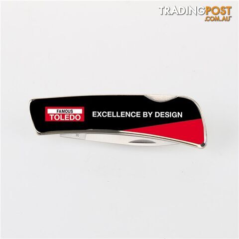 Toledo Pocket Knife  - Single 60mm Blade Lock Back Feature SKU - 321301