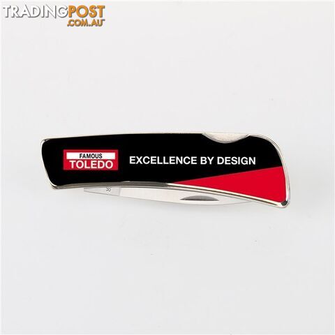 Toledo Pocket Knife  - Single 60mm Blade Lock Back Feature SKU - 321301