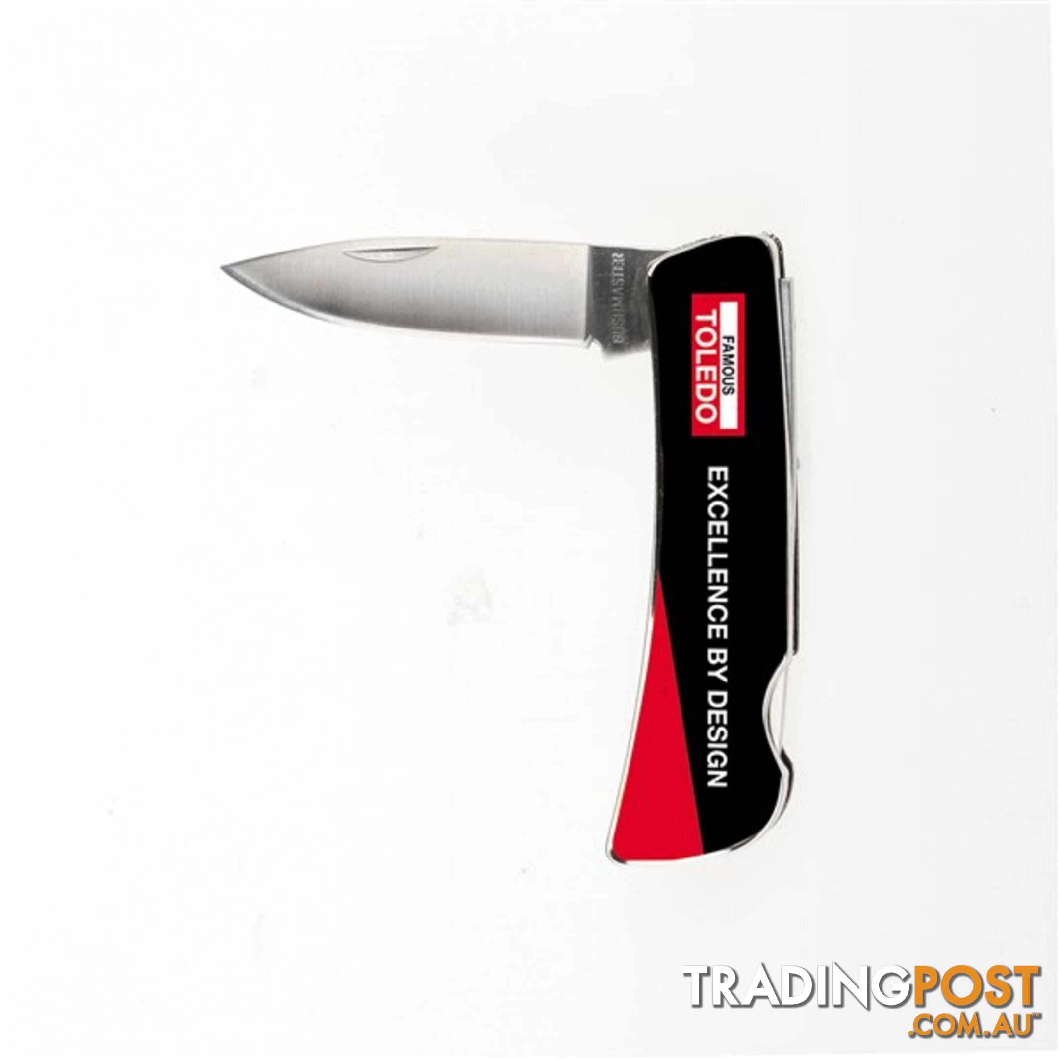 Toledo Pocket Knife  - Single 60mm Blade Lock Back Feature SKU - 321301