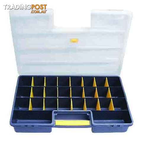 PK Tools Storage Box 26 Compartments Removable Partitions SKU - RG2823