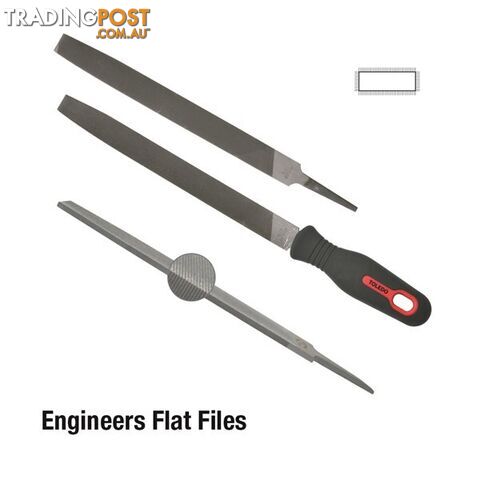 Toledo Flat File Smooth  - 150mm SKU - 06FL03CD