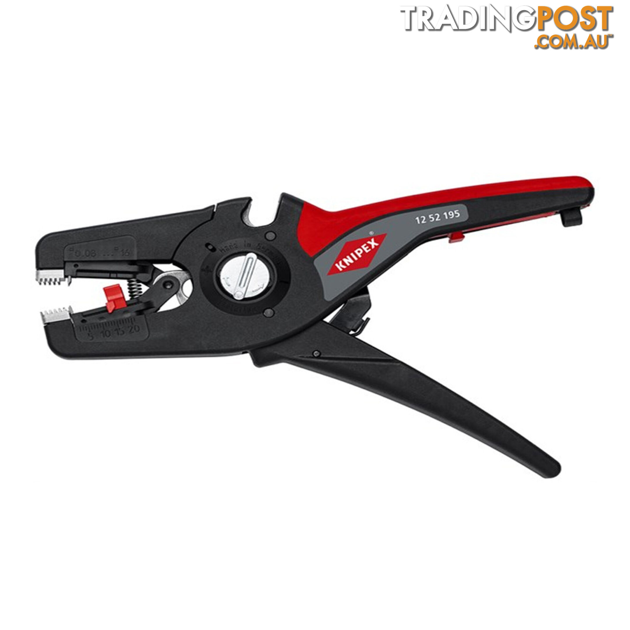 Knipex Precistrip 16 Wire Stripper and Cutter 0.08  - 16mm2 SKU - 1252195