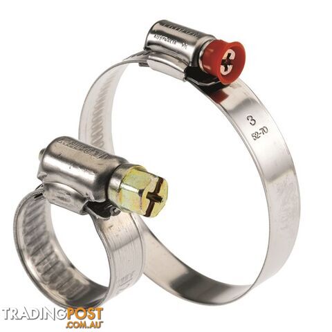 Tridon Part SS Hose Clamp 9.5mm-12mm Solid Micro Band Collared 10pk SKU - MPC000P