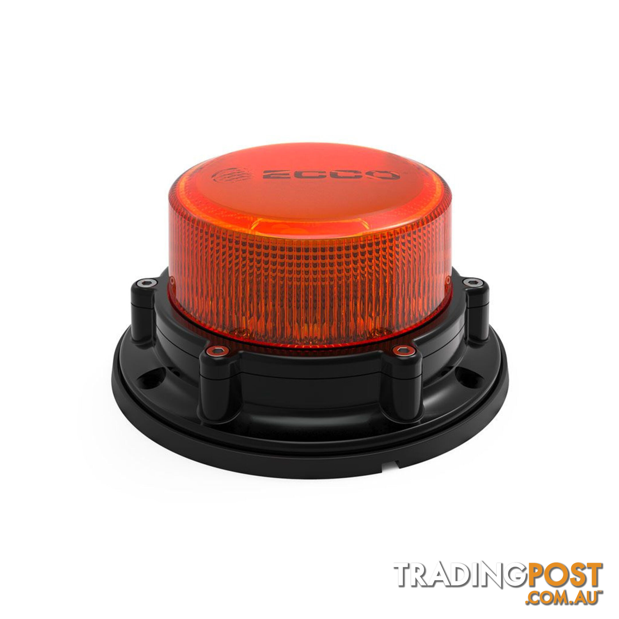 ECCO 12/24V Heavy Duty LED Amber Beacon 3 Bolt Fixed Mount SKU - EB8160A