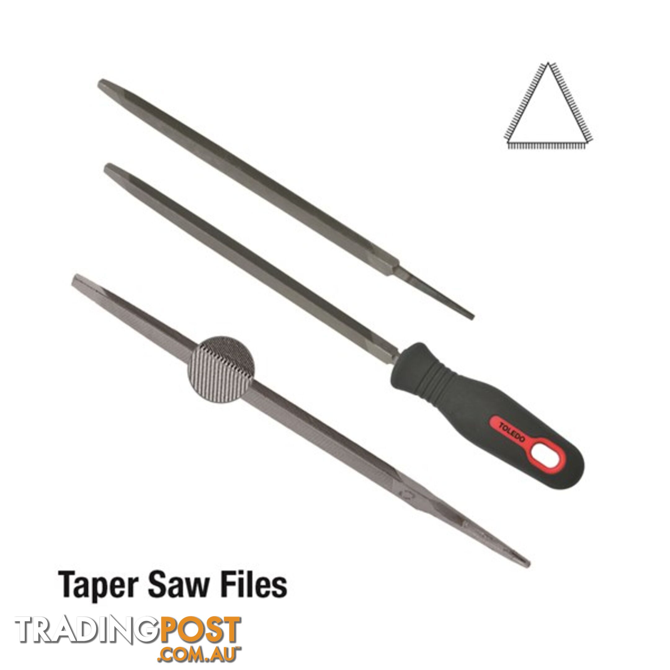 Toledo Slim Taper Saw Second Cut  - 250mm SKU - 10ST02CD