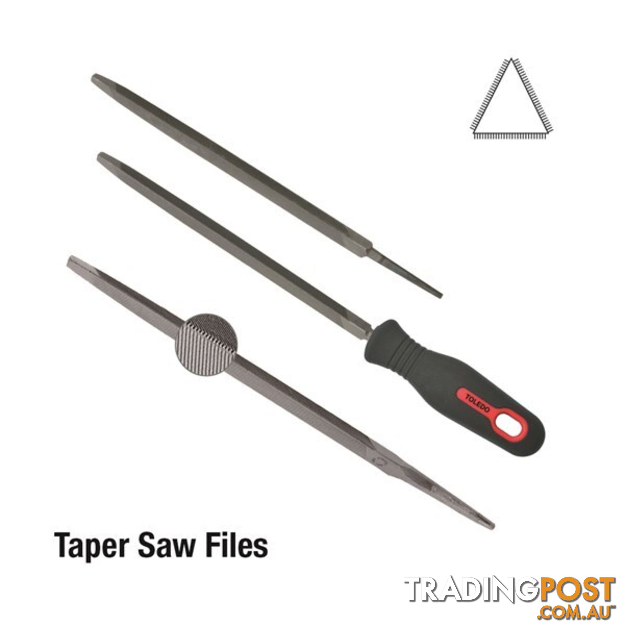 Toledo Slim Taper Saw Second Cut  - 250mm SKU - 10ST02CD