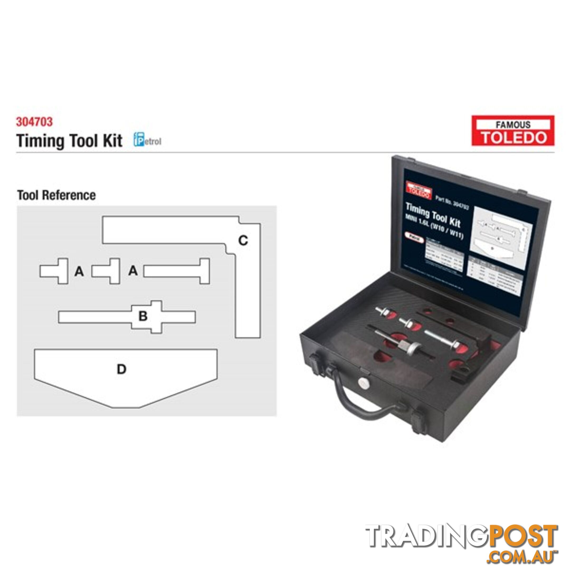 Toledo Timing Tool Kit  - MINI SKU - 304703