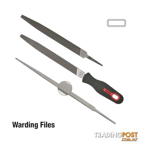 Toledo Warding File Smooth  - 200mm SKU - 08WF03CD