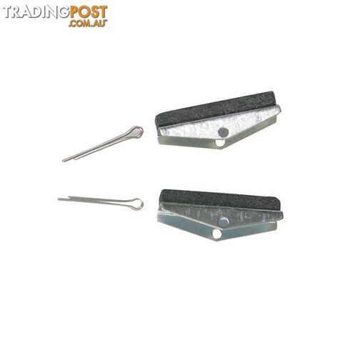 Toledo Medium Grit Hone Stone 2pc Set Suit 301049  - 28mm SKU - 301057