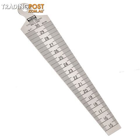 Taper Gauge  - With Hanger Hole 15-30mm SKU - 700B