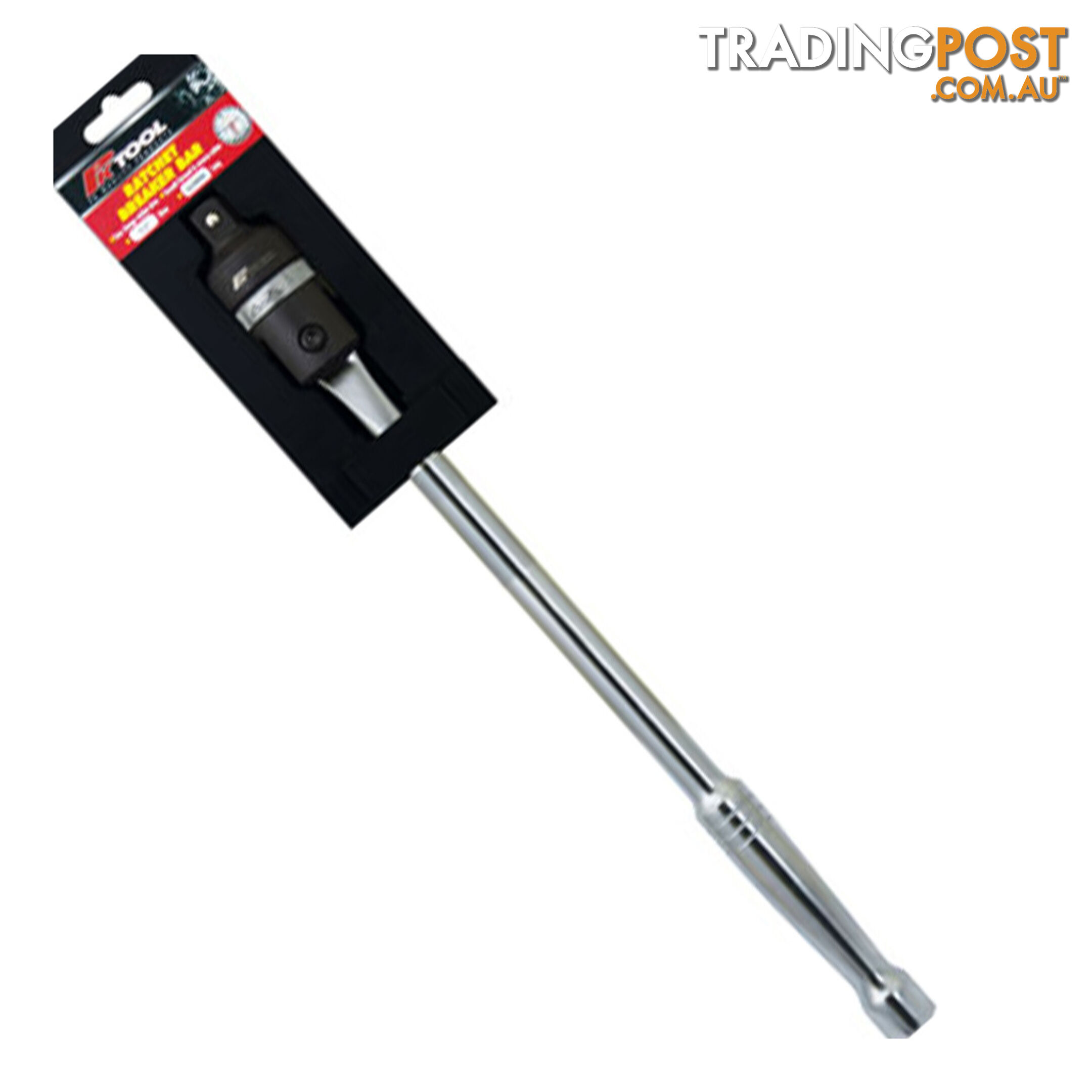 Breaker Bar 1/2 "dr Ratchet Head 460mm Long Forward Reverse Lock Heavy Duty SKU - PT53306