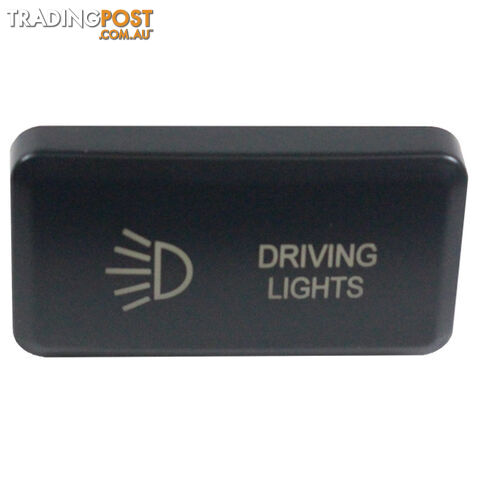 Driving Lights LED Switch Compatible with Toyota  12V Blue B/Light SKU - BB-10237