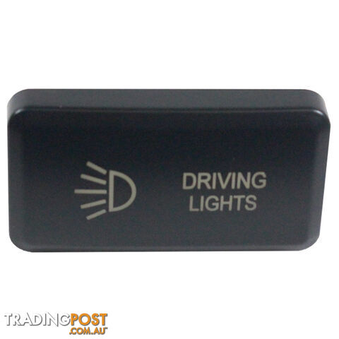 Driving Lights LED Switch Compatible with Toyota  12V Blue B/Light SKU - BB-10237