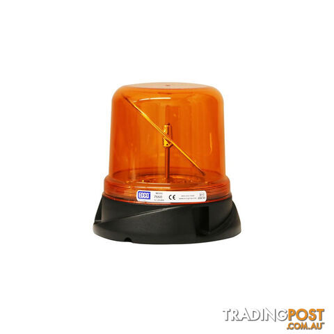 Ecco 12/24vdc 360 Rotoled LED Amber Beacons Brushless Class I SKU - 7660A, 7660A-VM, 7660B, 7660G, 7660R