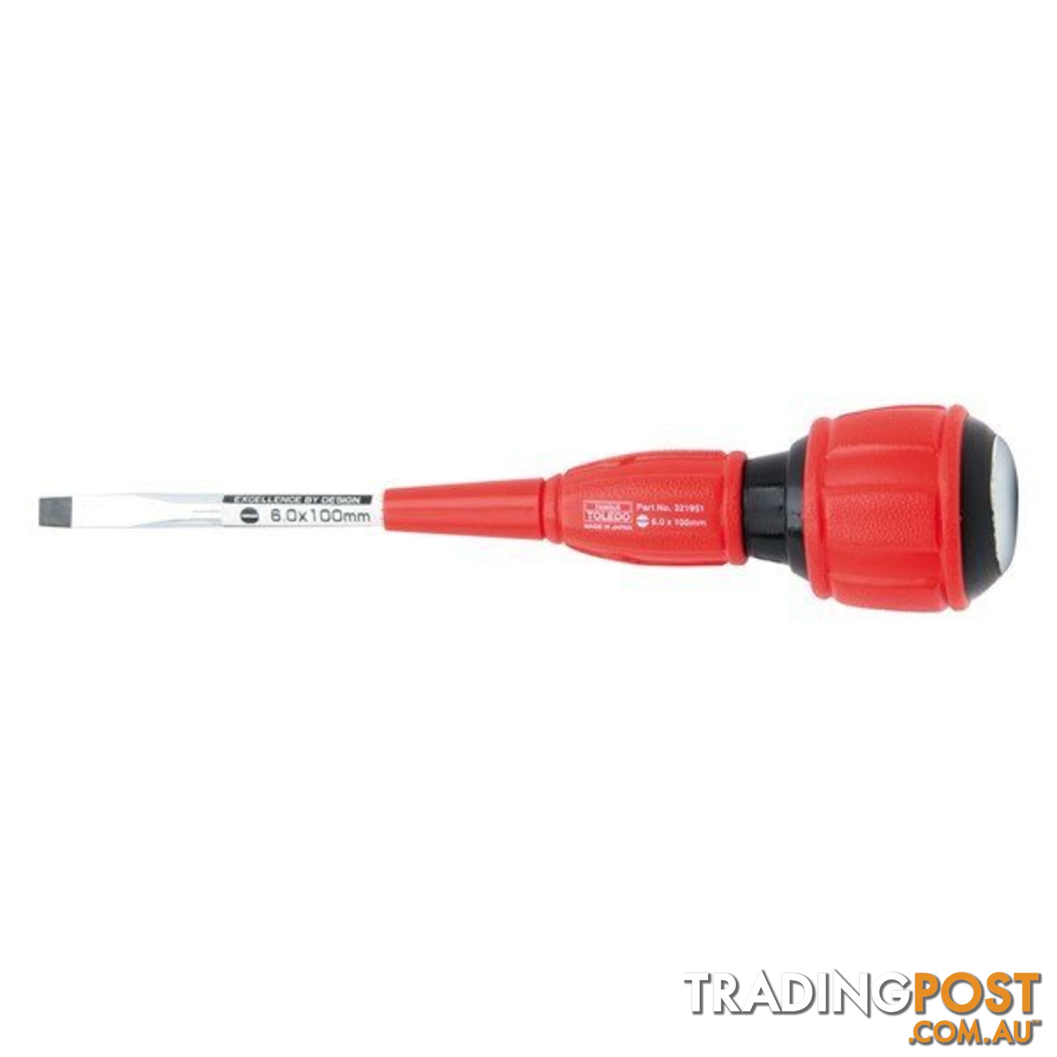 Toledo Strike-Thru Screwdriver Set 7 Pc SKU - 321984