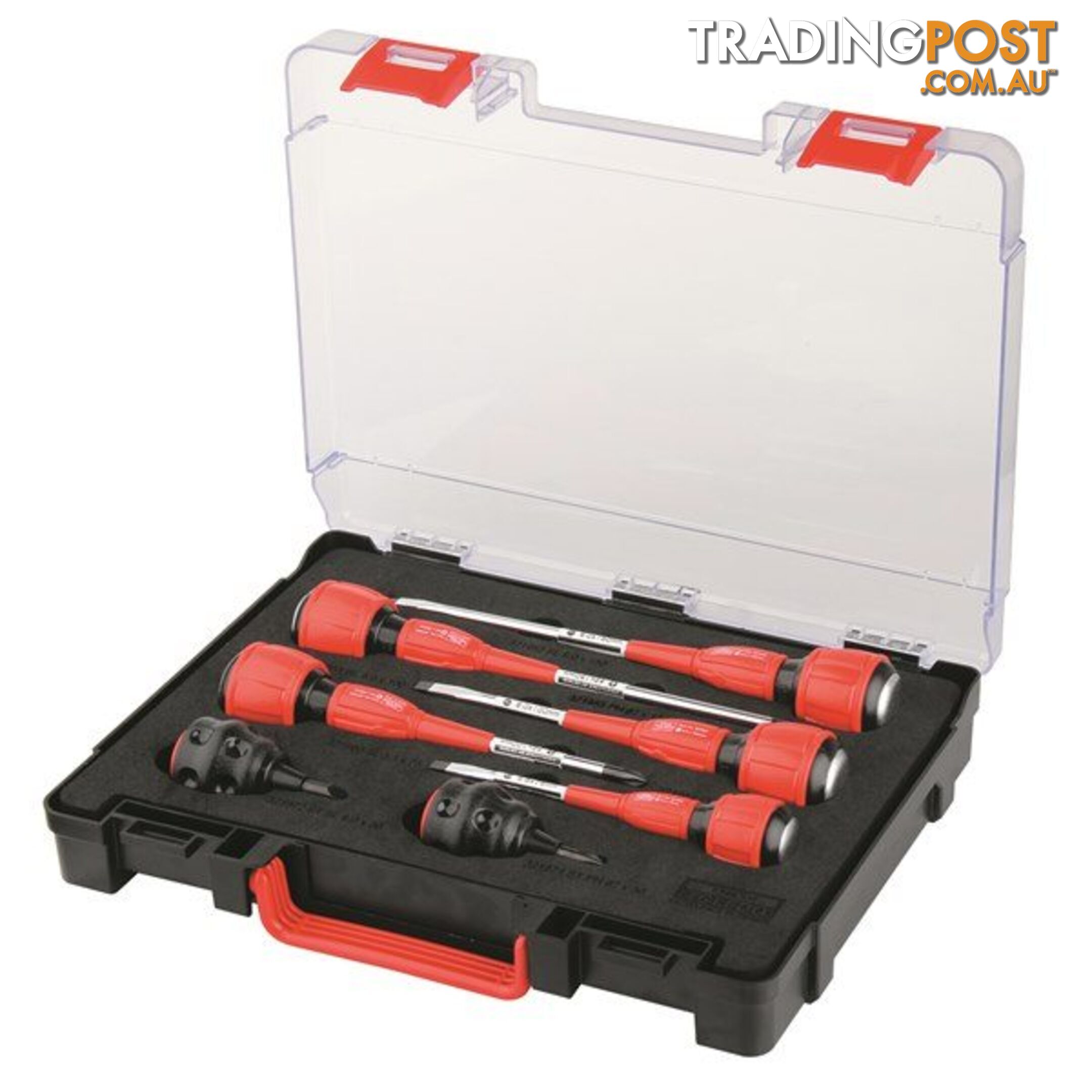 Toledo Strike-Thru Screwdriver Set 7 Pc SKU - 321984