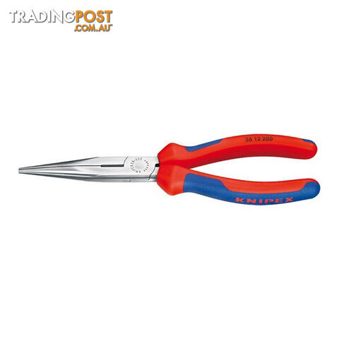 Knipex Long Nose Cutting Pliers 200mm Comfort Grip SKU - 2612200