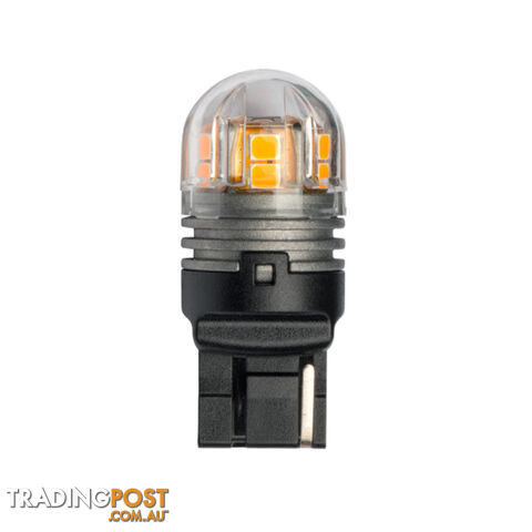 JW Speaker LED 12/24v Bulb T20 Base Amber Light Twin Pack SKU - 990126