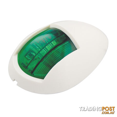 LED Autolamps Starboardside Navigation Lamp Green Marine SKU - 52WG