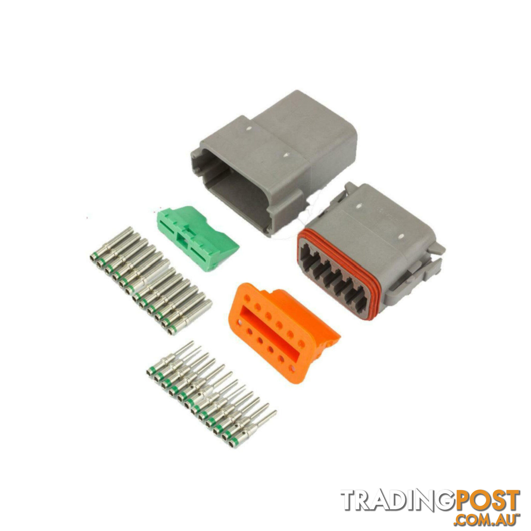 Deutsch Plug 2 pin to 12 pin Solid or  'F ' Electrical Connectors Waterproof