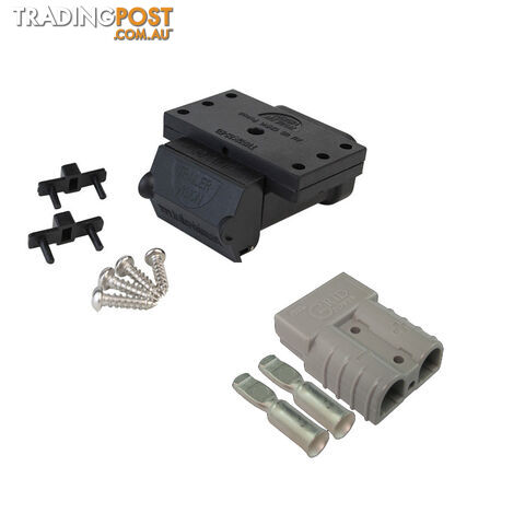 50A Anderson Plug Mounting Kit with LED and 50 amp Anderson Style Plug SKU - TV-201426-50Combo