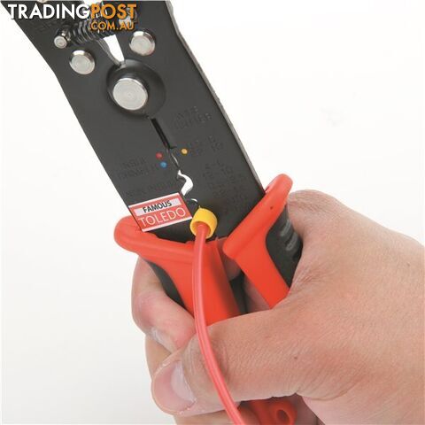 Toledo Wire Stripper, Crimper, Cutter 210mm Heavy Duty SKU - WS210