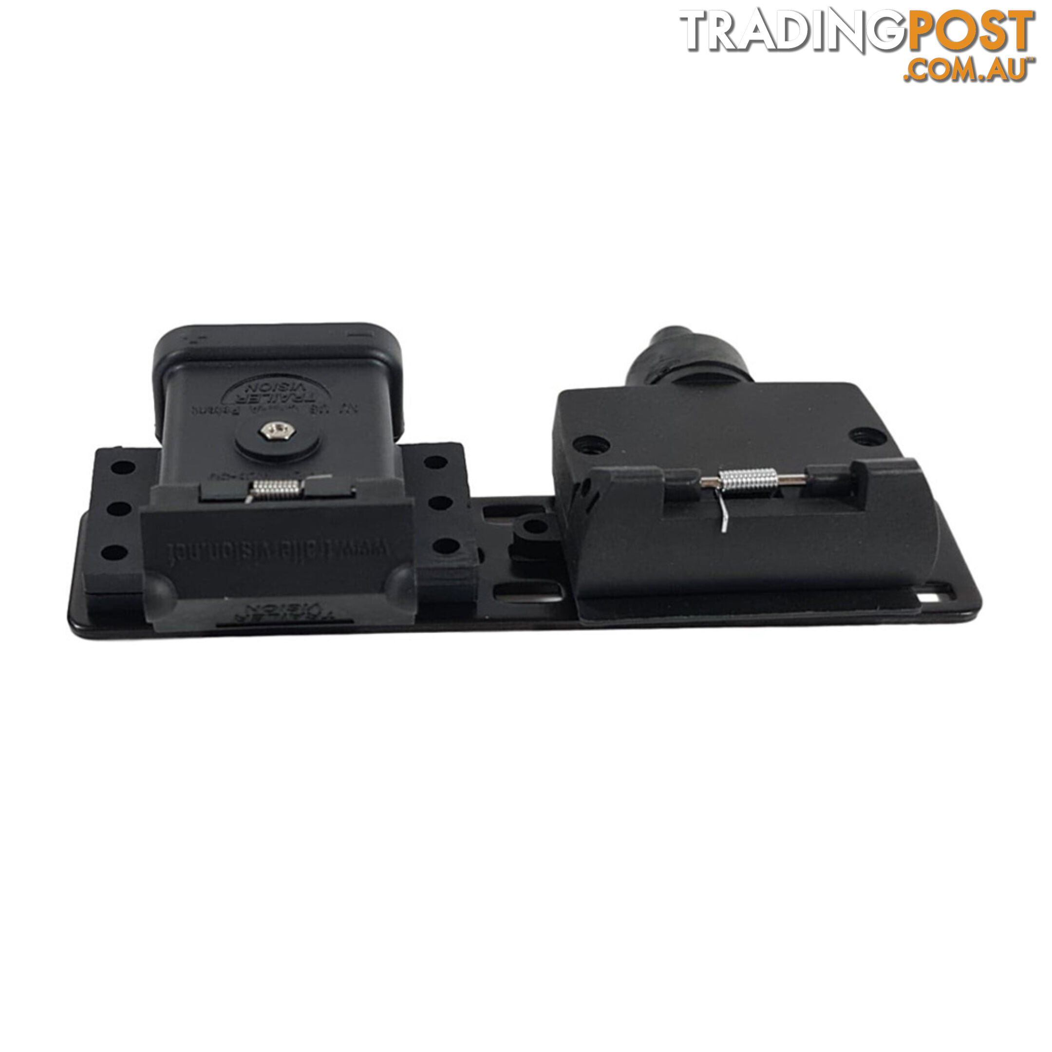 Trailer Vision Mounting Plate for 50 amp Anderson Plug   Flat Trailer Plug SKU - TV17689-B