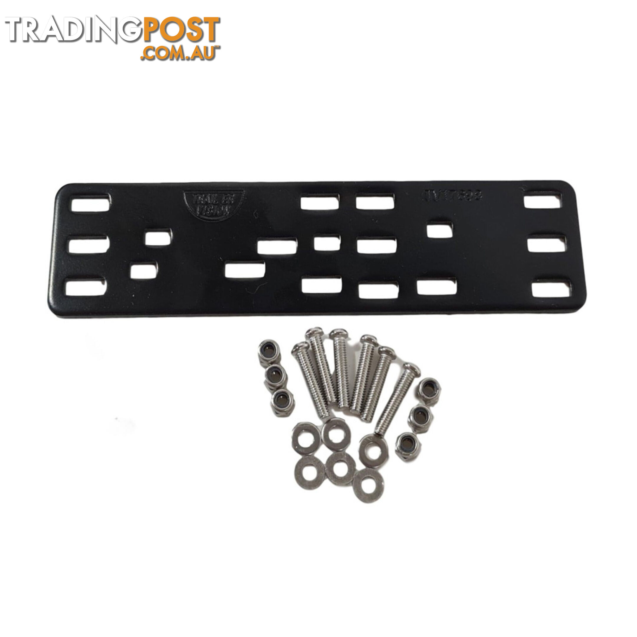 Trailer Vision Mounting Plate for 50 amp Anderson Plug   Flat Trailer Plug SKU - TV17689-B