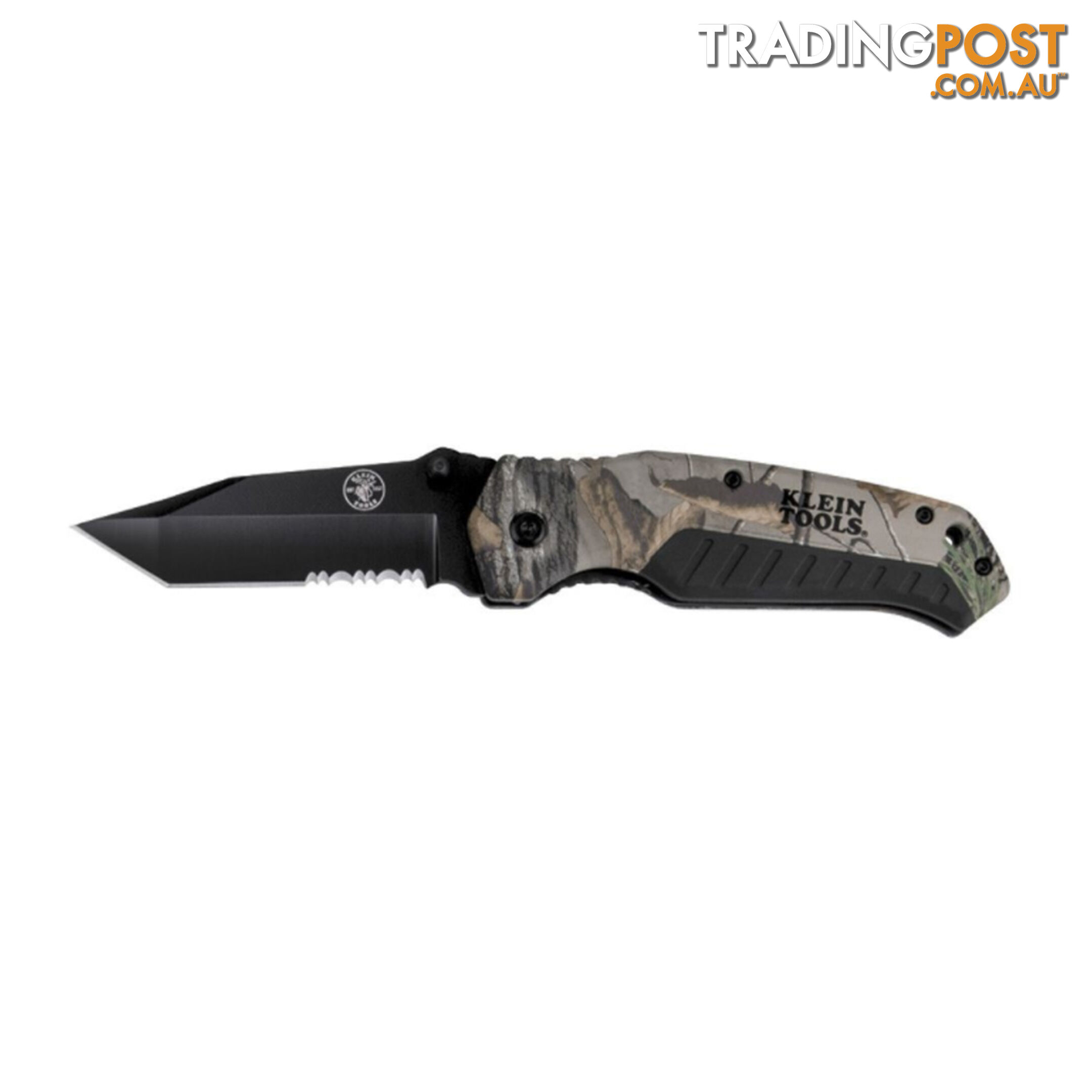 Klein Pocket Knife REALTREE XTRAâ¢ Camo 3 1/2 " Tanto Blade SKU - 44222