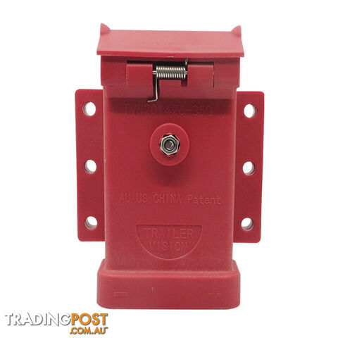 Trailer Vision 350 amp Anderson Style Connector Housing Red SKU - TVN201426-350R