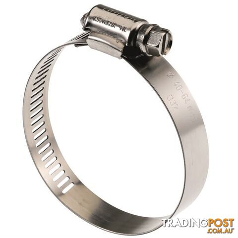 Tridon Full S. Steel Hose Clamps13mm â 25mm Perforated Band 10pk SKU -...