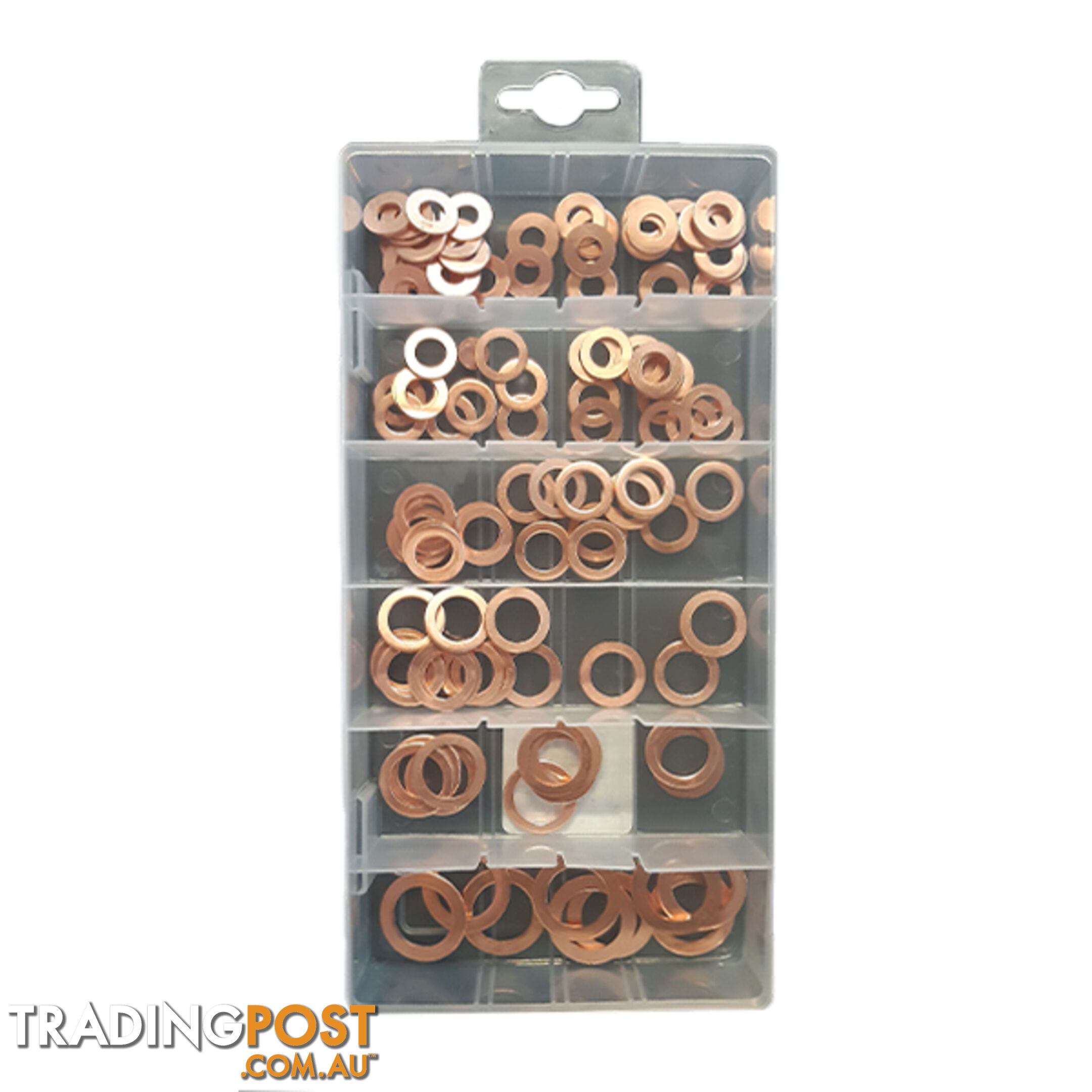 Copper Washers 6mm-16mm ID 110 Pack M6-M16 SKU - RG2814